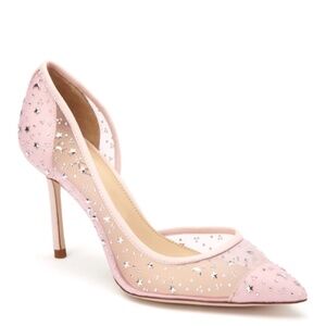 Katy Perry pink moon & stars heels size 9